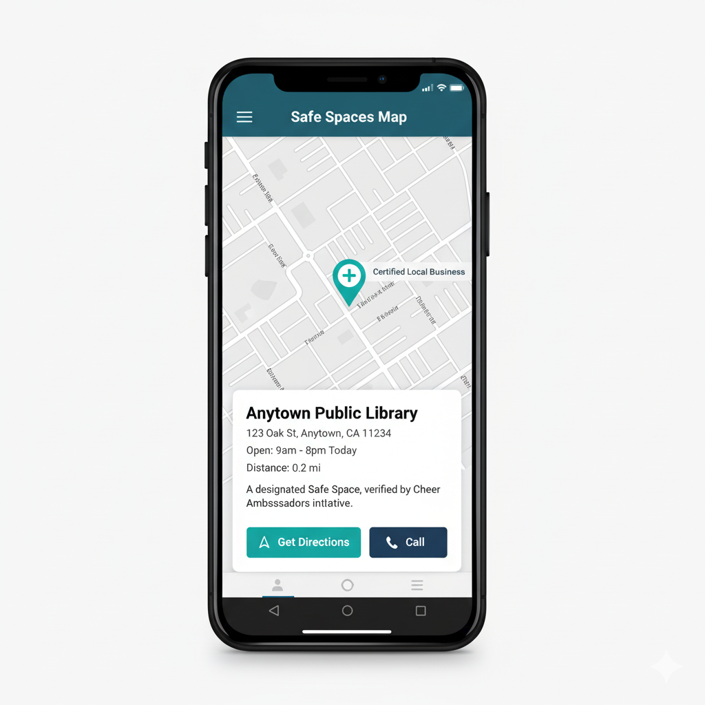 Safe Spaces Detail Screen Thumbnail